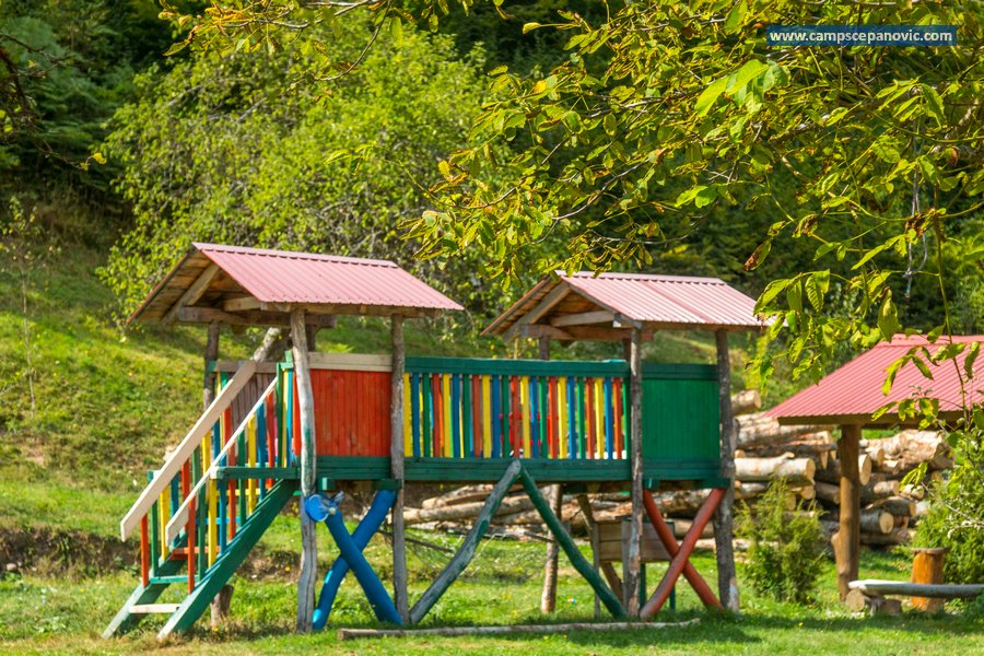 Colorful children's playground